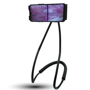 Universal‎ Cell Phone Neck Phone Holder, Hands-Free Flexible Durable, Black